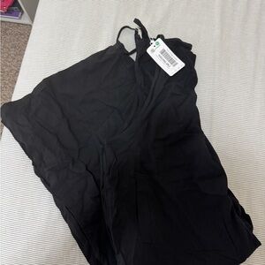 Black Jumpsuit with Straps